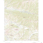United States Geological Survey Forest Falls, CA (2021, 24000-Scale) digital map