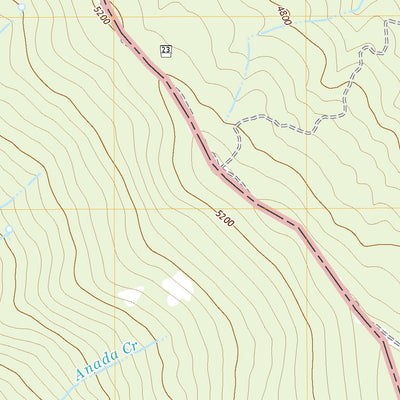 United States Geological Survey Forest Glen, CA (2022, 24000-Scale) digital map