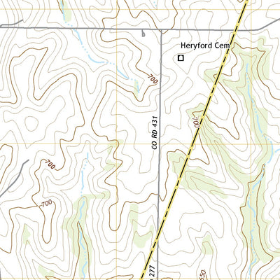 United States Geological Survey Forest Green, MO (2021, 24000-Scale) digital map