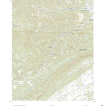 United States Geological Survey Fork Ridge, TN (2022, 24000-Scale) digital map