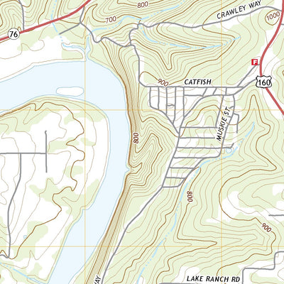 United States Geological Survey Forsyth, MO (2021, 24000-Scale) digital map