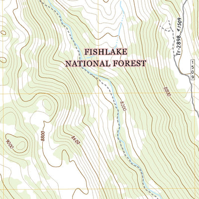 United States Geological Survey Forsyth Reservoir, UT (2020, 24000-Scale) digital map