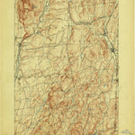 United States Geological Survey Fort Ann, NY-VT (1901, 62500-Scale) digital map