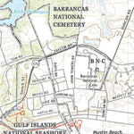 United States Geological Survey Fort Barrancas, FL (2021, 24000-Scale) digital map