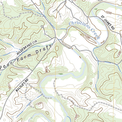 United States Geological Survey Fort Defiance, VA (2022, 24000-Scale) digital map
