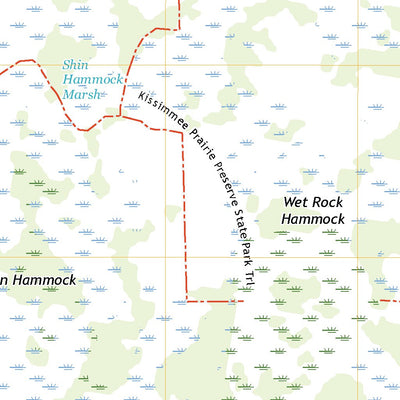 United States Geological Survey Fort Drum SW, FL (2021, 24000-Scale) digital map