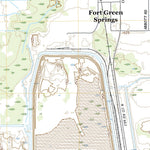 United States Geological Survey Fort Green, FL (2021, 24000-Scale) digital map