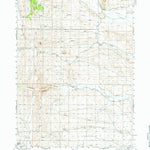 United States Geological Survey Fort Hill, WY (1945, 62500-Scale) digital map
