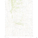 United States Geological Survey Fort Hill, WY (2021, 24000-Scale) digital map