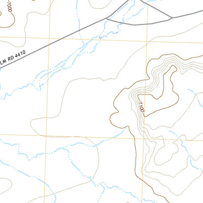 United States Geological Survey Fort La Clede NE, WY (2021, 24000-Scale) digital map