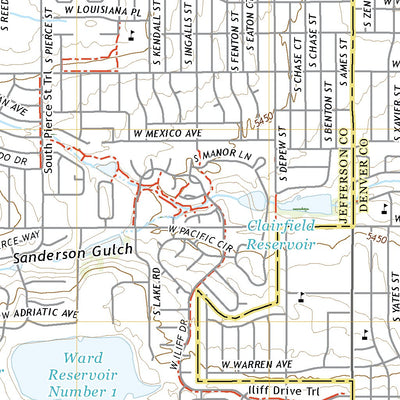 United States Geological Survey Fort Logan, CO (2022, 24000-Scale) digital map