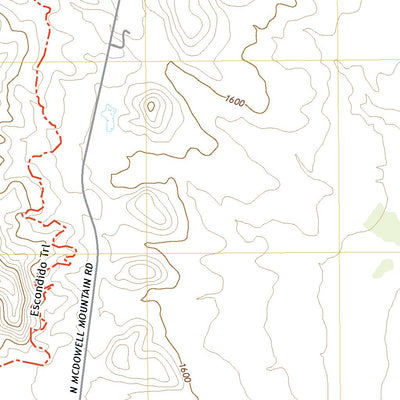 United States Geological Survey Fort McDowell, AZ (2021, 24000-Scale) digital map
