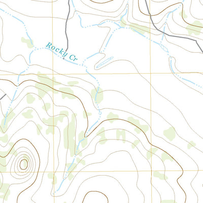 United States Geological Survey Fort McKavett NE, TX (2022, 24000-Scale) digital map