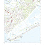 United States Geological Survey Fort Moultrie, SC (2020, 24000-Scale) digital map