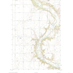 United States Geological Survey Fort Ransom, ND (2020, 24000-Scale) digital map