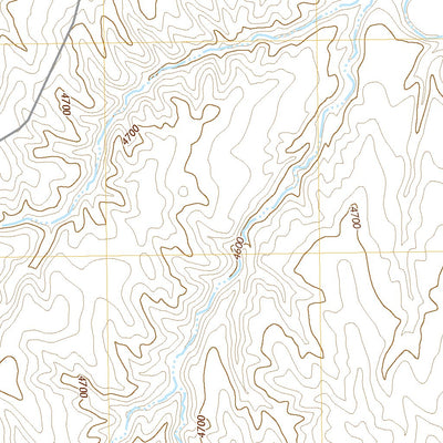 United States Geological Survey Fort Reno SE, WY (2021, 24000-Scale) digital map