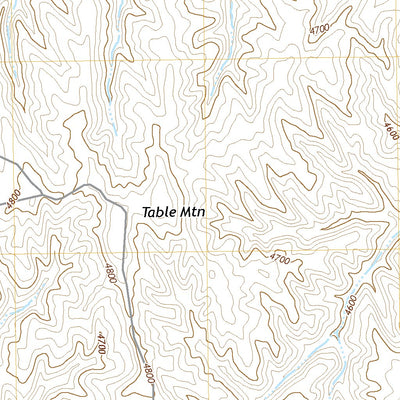 United States Geological Survey Fort Reno SE, WY (2021, 24000-Scale) digital map