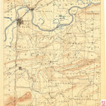 United States Geological Survey Fort Smith, AR-OK (1890, 125000-Scale) digital map