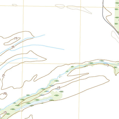 United States Geological Survey Fortune Fork, LA (2020, 24000-Scale) digital map
