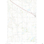 United States Geological Survey Fosston West, MN (2022, 24000-Scale) digital map
