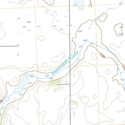 United States Geological Survey Fosston West, MN (2022, 24000-Scale) digital map