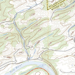 United States Geological Survey Fosters Falls, VA (2022, 24000-Scale) digital map