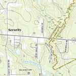 United States Geological Survey Fostoria, TX (2022, 24000-Scale) digital map