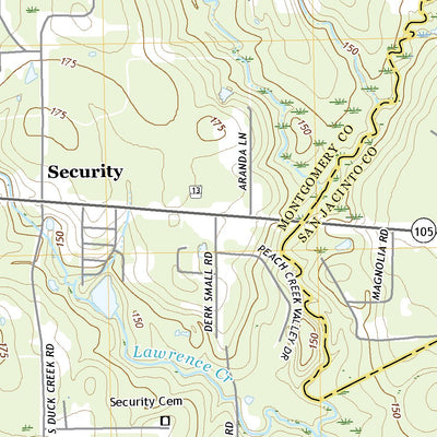 United States Geological Survey Fostoria, TX (2022, 24000-Scale) digital map