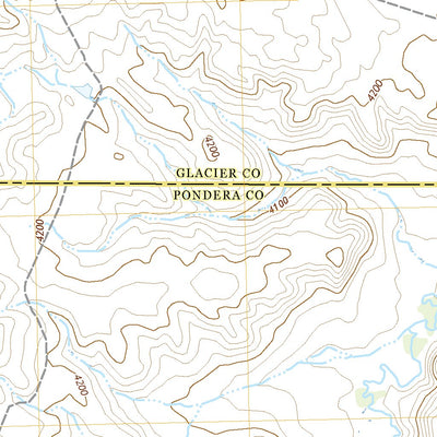 United States Geological Survey Four Horns Lake, MT (2020, 24000-Scale) digital map