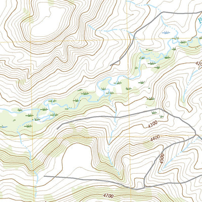 United States Geological Survey Four Horns Lake, MT (2020, 24000-Scale) digital map