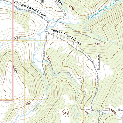 United States Geological Survey Fourmile Spring, MT (2020, 24000-Scale) digital map