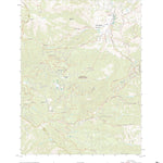 United States Geological Survey Fouts Springs, CA (2021, 24000-Scale) digital map