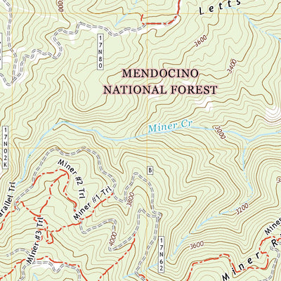 United States Geological Survey Fouts Springs, CA (2021, 24000-Scale) digital map