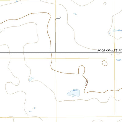 United States Geological Survey Fowler Coulee SE, MT (2020, 24000-Scale) digital map