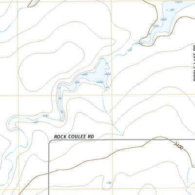 United States Geological Survey Fowler Coulee SW, MT (2020, 24000-Scale) digital map