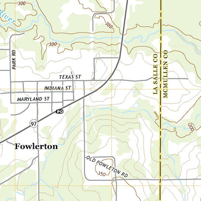 United States Geological Survey Fowlerton, TX (2022, 24000-Scale) digital map