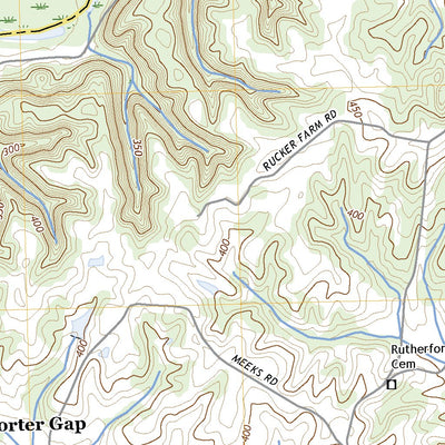 United States Geological Survey Fowlkes, TN (2022, 24000-Scale) digital map