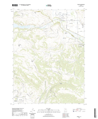 United States Geological Survey Francis, UT (2020, 24000-Scale) digital map