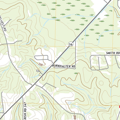 United States Geological Survey Franklinton, LA (2020, 24000-Scale) digital map