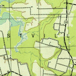 United States Geological Survey Franktown, VA (1943, 31680-Scale) digital map