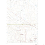 United States Geological Survey Freda Creek, WY (2021, 24000-Scale) digital map