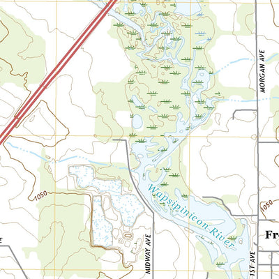 United States Geological Survey Frederika, IA (2022, 24000-Scale) digital map