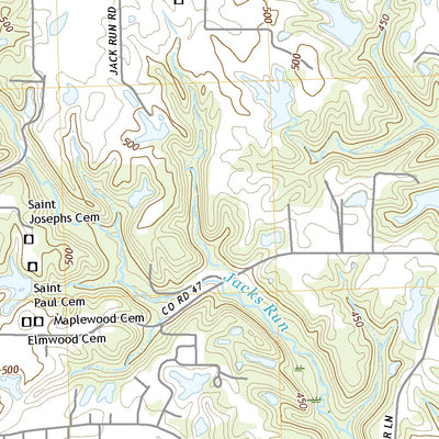 United States Geological Survey Freeburg, IL (2021, 24000-Scale) digital map
