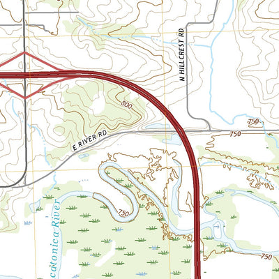 United States Geological Survey Freeport East, IL (2021, 24000-Scale) digital map