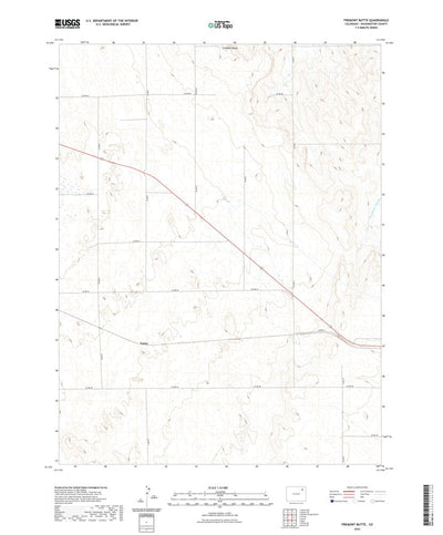 United States Geological Survey Fremont Butte, CO (2022, 24000-Scale) digital map