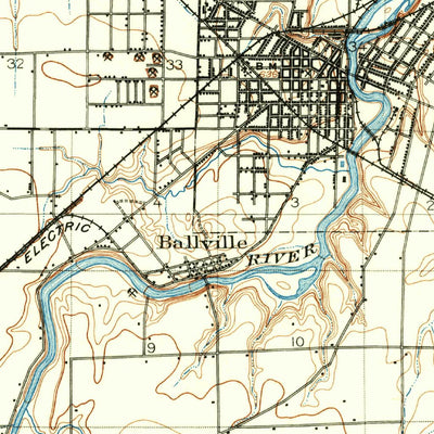 United States Geological Survey Fremont, OH (1901, 62500-Scale) digital map