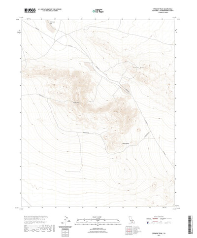 United States Geological Survey Fremont Peak, CA (2021, 24000-Scale) digital map
