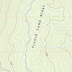 United States Geological Survey French Camp Ridge, CA (2021, 24000-Scale) digital map