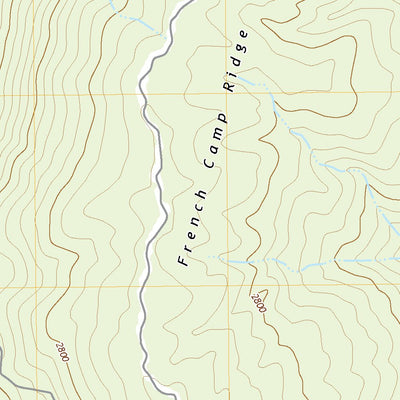 United States Geological Survey French Camp Ridge, CA (2021, 24000-Scale) digital map