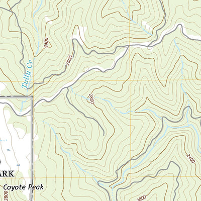 United States Geological Survey French Camp Ridge, CA (2021, 24000-Scale) digital map